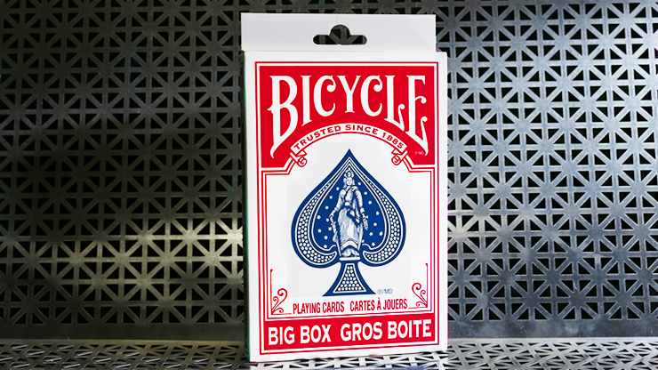 Big Bicycle Cards (Jumbo Bicycle Cards, Red)