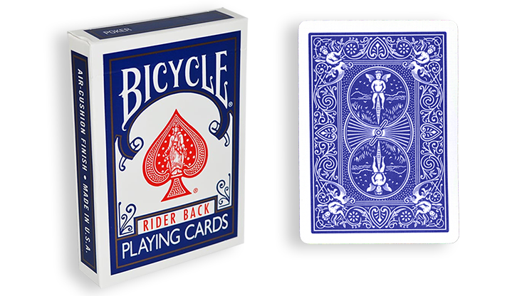 Assorted Blue Back Bicycle One Way Forcing Deck (assorted values)