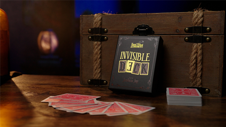 Hand Picked Astonishments INVISIBLE DECK RED with Joshua Jay by Murphy's Magic