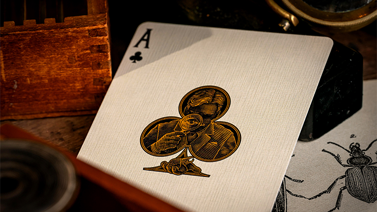 The Beetle Backs (Crimson Edition) Playing Cards