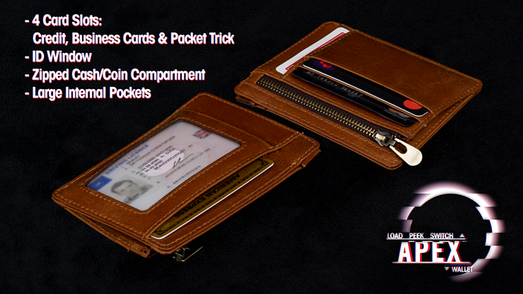 Apex Wallet Brown (MK2) by Thomas Sealey - Trick