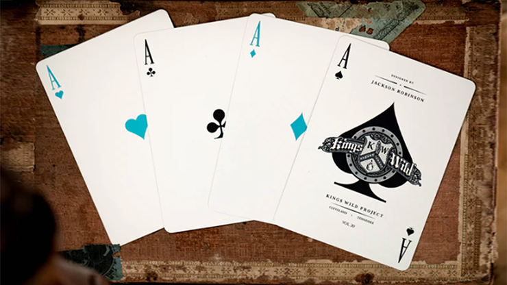 Limited No.13 Table Players Vol.20 Playing Cards by Kings Wild Project