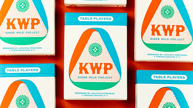 Limited No.13 Table Players Vol.22 Playing Cards by Kings Wild Project