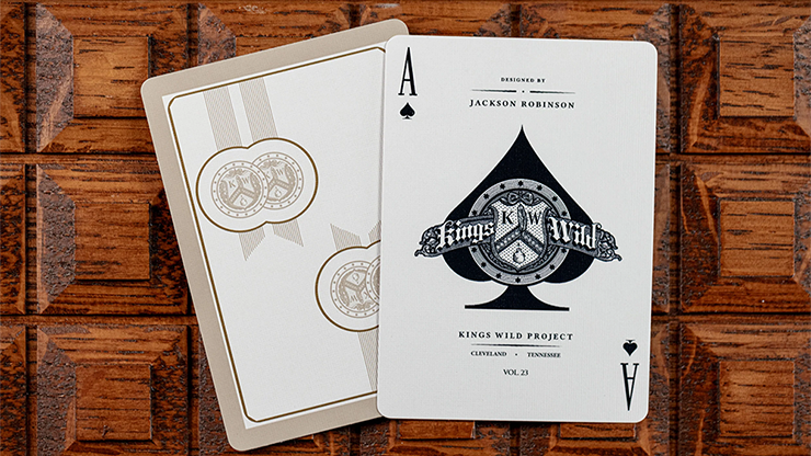 Limited No.13 Table Players Vol.23 Playing Cards by Kings Wild Project