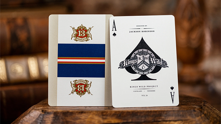 Limited No.13 Table Players Vol.24 Playing Cards by Kings Wild Project