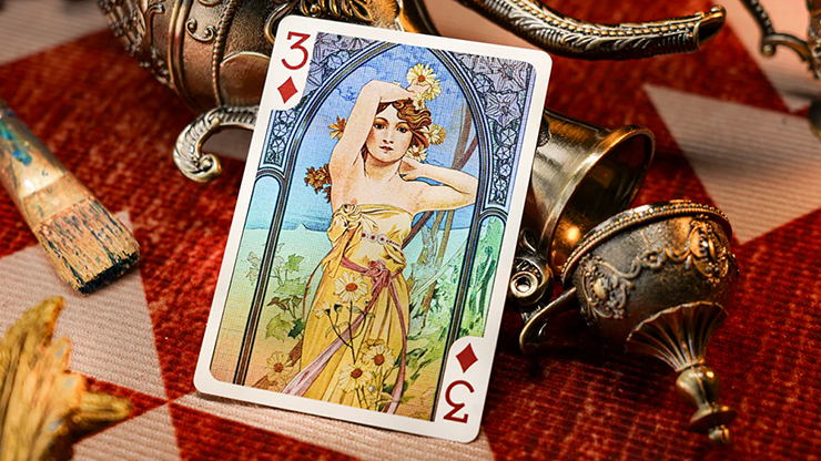 Mucha Special Edition Playing Cards by 52 MUSÉE